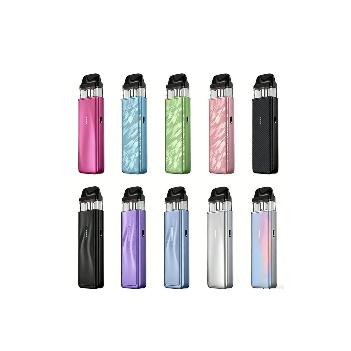 Sleek 10-Color Pod System Kit - Rechargeable Vape Device for Daily Use