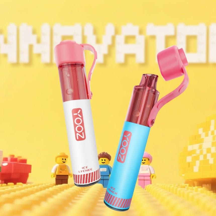 柚子积木YOOZ INNOVATOR 8毫升 4000口 一次性电子烟 - 草莓芒果