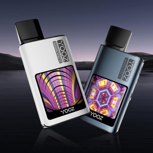 柚子 YOOZ ZERO V5 开放式电子烟 超大触控屏蓝牙电话/游戏经典智能 - 灰色主机【不带弹】