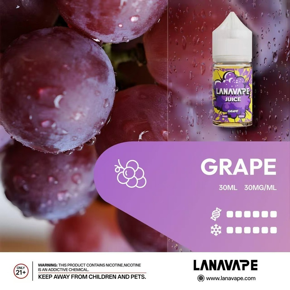 LANA JUICE 煙油 濃度：30mg 容量：30ml （馬來西亞版） - 西瓜