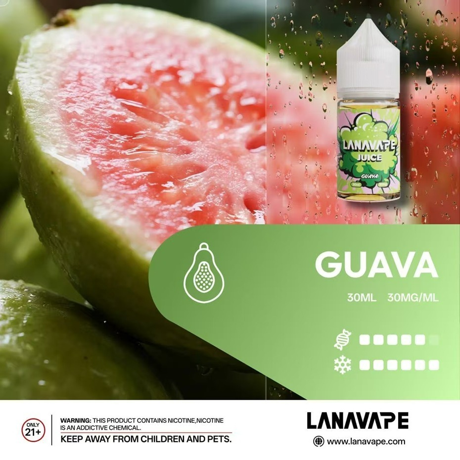 LANA JUICE 煙油 濃度：30mg 容量：30ml （馬來西亞版） - 西瓜