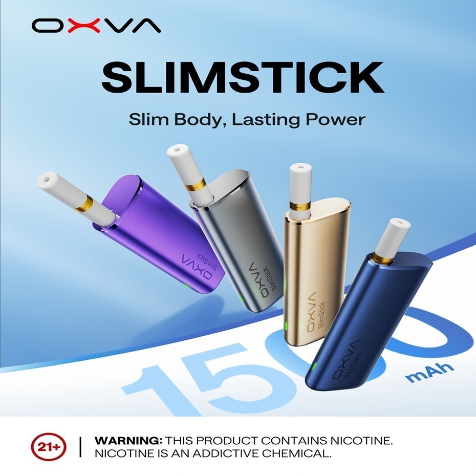 OXVA SLIMSTICK 預注油加熱棒電子煙拋棄式 - 草莓覆盆莓子櫻桃